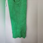Good American NWT summer green sweater dress open back size 7/8 (4XL/5XL Photo 2