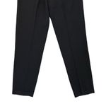 St. John Basics Santana Knit Pleated Front Pants Pull On Pockets Black Size 6 Photo 3