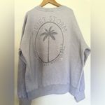 Quiet Storm  Surf Shop Sweatshirt Gray Womens Small Photo 1