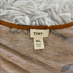 TINY Anthropologie Tiny Venus Knit Wrap Top Size XL Orange Photo 9