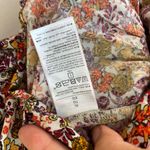 Old Navy Sz XL Ditsy Floral Smocked Waist Defined Ruffle Tank Top Pullover Photo 8