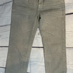 AG Adriano Goldschmied  Light Gray Crop Jeans Size 29 Low Rise Slim Fit Photo 0