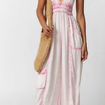 Urban Outfitters  UO Out From Under Holden Cargo Romper In Pink Wash Medium Photo 0