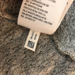 American Eagle  Womens Sweater Shift Dress Knit Long Sleeve Cold Shoulder Gray S Photo 4