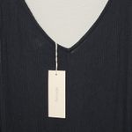 Eberjay Eberjey Elon Black Bound Ribbed‎ V-Neck Jumpsuit Black Lounge Sz L NWT Photo 3