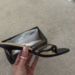 Ann Taylor NIB NEW IN BOX Leather Toe strap Mule sandals black Photo 3