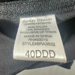 Ashley Stewart Black Bra Front Closure Seamless Plus Size 40DDD Full Coverage Photo 3