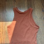 Pull & Bear  Tank Top in Brown Photo 1