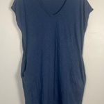 Pact blue tshirt organic cotton dress size large sustainable Photo 0