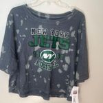 NFL New York Jets Tie-Dye crop T-shirt Large Photo 1