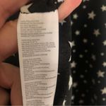 Nasty Gal  Black White Star Print Lace Up Tie Front Ruffle Fit Flare Mini Dress Photo 7