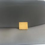 CELINE 2WAYHand Bag Trapeze Shoulder bag Gray x Black x Orange Photo 2