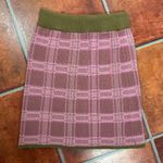 SCULPTOR Pink Knitted Skirt One Size Fits (Almost) All Green Size L Photo 5