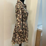 ZARA Camouflage Print Mini Shirt Dress Photo 1