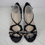 Fergalicious Patent Leather Black Strappy Heel Sandals By  Fergie Maya Size 9M Photo 9