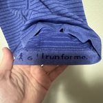 Lululemon Blue Striped Women's Tank Top Photo 1