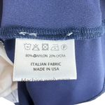 Kinona White Gray Blue Tiered Nylon Stretchy Sleeveless Athletic Size Top Size L Size L Photo 4