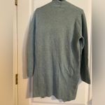 Pink Martini  Green Open Front Cardigan Cashmere Blend Pockets Size M Photo 2