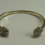 Kendra Scott Gold Bracelet with Gray Stones Photo 0