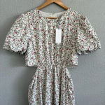 WAYF  Plaza Cut‎ Out Size XL TieredFloral Maxi Dress NWT Photo 3