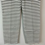 EXPRESS  Women’s Columnist Ankle Dress Pant Black and White Striped Size 6 NWT Photo 2