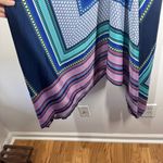 Jealous Tomato  Hanker-chief Dress Women S Blue Adjust Stripe Boho Spring Beach Photo 4