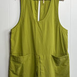 Free People  romper cotton one-piece jumpsuit onesie XS playsuit green Photo 0