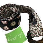 Vera Bradley  Kensington classic black retired pattern quilted belt NWT‎ Photo 1