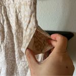 Banana Republic ☀️ Neutral/cream  animal print linen dress Photo 3