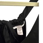 Victoria's Secret  Pajamas Black Tie Back Satin Romper Size Women's XS Photo 3