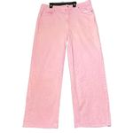 Old Navy Pink Jeans Womens 16 Sky High Wide Leg Denim Comfort Modern Streetwear Photo 1