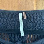 Free People  Black Tie Long Sleeve Shirt Photo 6