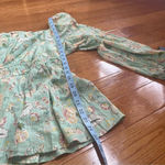 Torrid Cotton Clip Dot Blouson Sleeve Smocked Long Sleeve Top Floral Print 2XL Photo 9