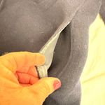 Talbots  Women's Charcoal and Light Gray Blazer Sz P Photo 3