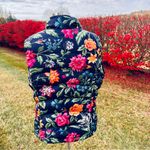 Lands' End  Floral Navy Down Vest Plus Size Women’s Size 18 Photo 7