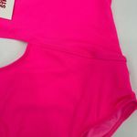 Solid & Striped Swimsuit SZ Large Cameron Cutout One Piece NWT Crinkle Rib Pink Photo 12
