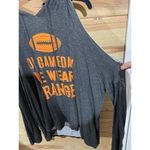 Boutique “On Gamedays We Wear Orange” boutique top, size medium Gray Photo 1