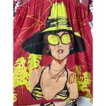 Custo Barcelona  Multicolor Waikiki‎ Babydoll Artsy Square Neck Mini Dress Size M Photo 3