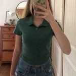American Eagle NWOT  WOMENS CROPPED POLO T-SHIRT Photo 1