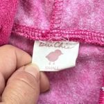 Blu Chic Y2K Terry Cloth Ruched Zip Up Hoodie Pink Small Size undefined Photo 2