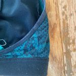 green and black snake print marbled sports bra Size XS Photo 6