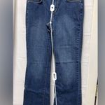 Ashley by 26 International Ashley Bootcut Jeans Womens Size 6 Blue Denim Bootcut Mid Rise CFR-C‎ Photo 2