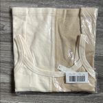 Madewell Two-Tone Camisole in Cream and Tan Photo 2