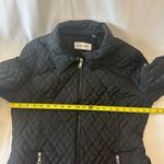 Calvin Klein  women’s size large quilted black jacket Photo 8