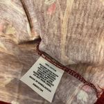 kim rogers NWT  Perfectly Soft Size S Owl Tree Print 3/4 Sleeve V Neck Tee Shirt Photo 8