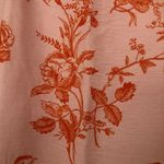 Glamorous NWT  womens floral bird maxi skirt pink/orange 8 Photo 2