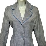 via spiga red label pink purple woven peacoat jacket size 10 Photo 1