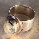 Sundance  Rutilated Quartz Silver Ring Photo 0
