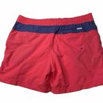 Columbia  Womens Omni-Shade Pink Navy Blue Color Blocked Shorts Size Medium Photo 1