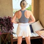 Nike Vintage Y2K  DriFit Pleated Tennis Skirt - White/Pink - L Photo 1